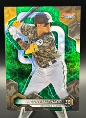 2023 Bowman's Best Manny Machado  #61 Green Speckles 90/99 San Diego Padres